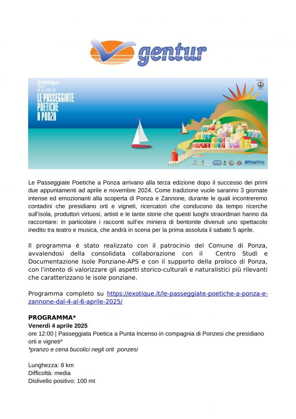 PROGRAMMA PASSEGGIATE POETICHE APRILE 2025