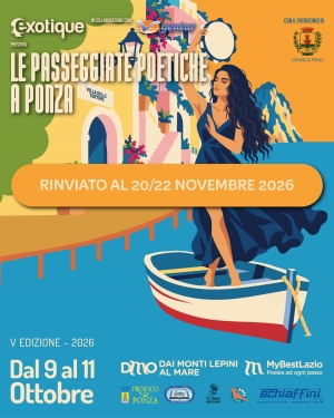 LE PASSEGGIATE POETICHE DAL 20 AL 22 NOVEMBRE 2026