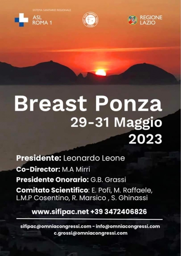 CONVEGNO MEDICO BREAST PONZA 2023