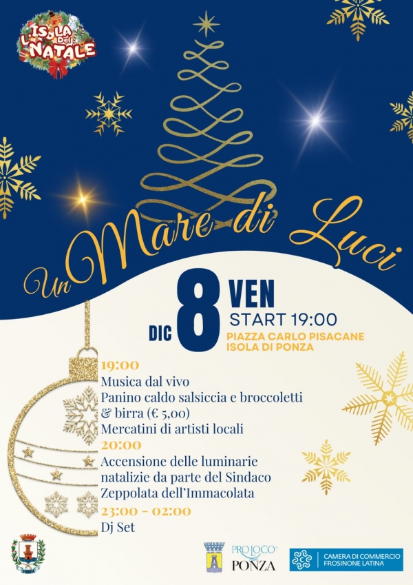 FESTA DELL&#039; IMMACOLATA A PONZA 08.12.2023