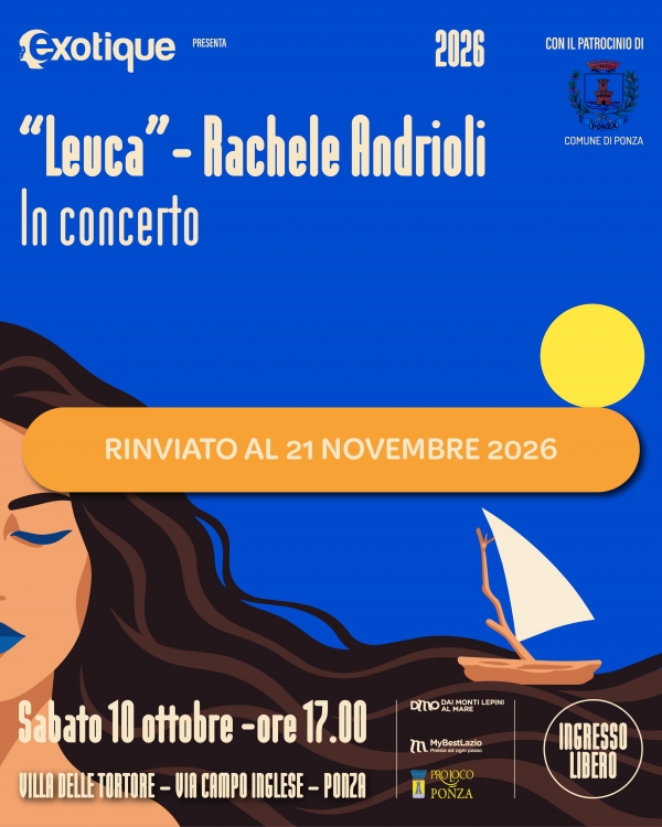 RACHELE ANDRIOLI IN CONCERTO