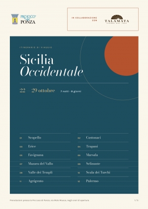 VIAGGIO SOCIALE SICILIA ORIENTALE DAL 22 AL 29 OTTOBRE 2026